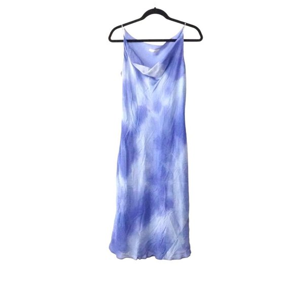 Marks & Spencer Dress UK Size 12 US Size 8 Hyacinth Midi Rhinestone Straps - Picture 1 of 8